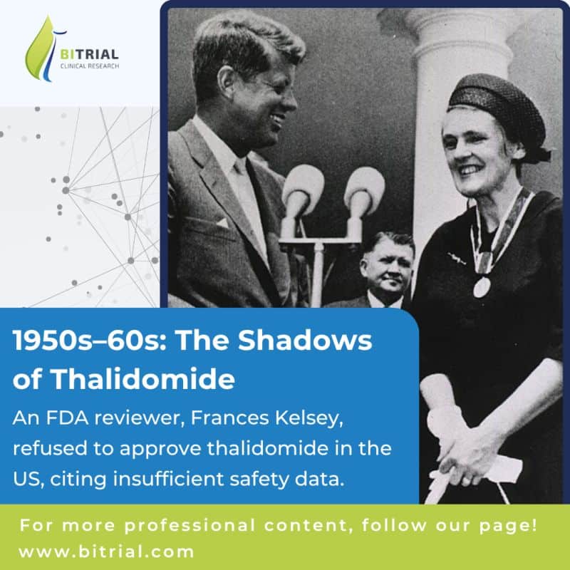 1950s-60s: The Shadows of Thalidomide - Frances Kelsey